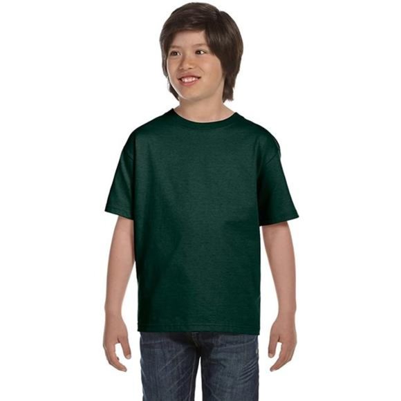 Hanes Kids' Beefy-T T-Shirt - Picture 1 of 3